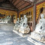 buddhist statues at bai dinh temple