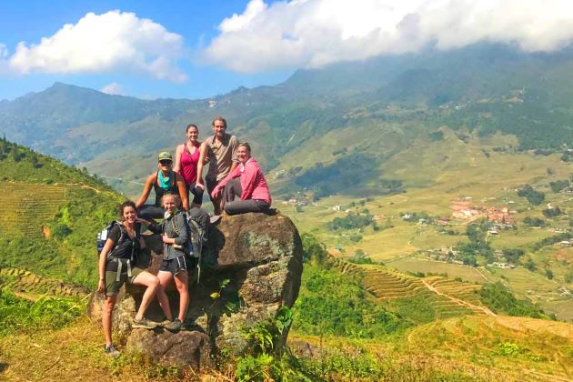 hiking adventure in sapa lao cai