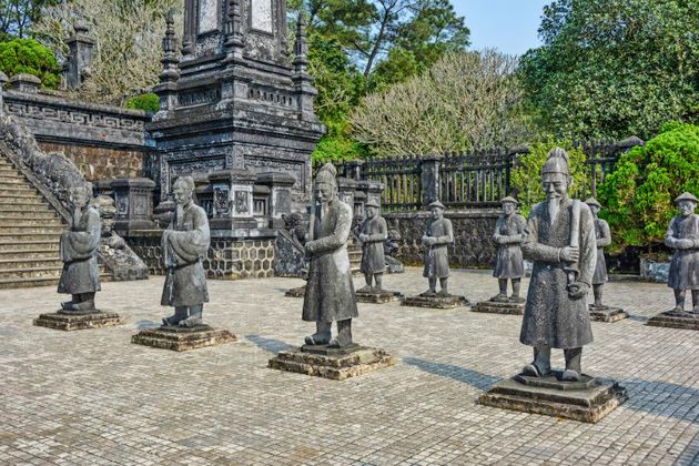 tomb of emperor khai dinh in hue