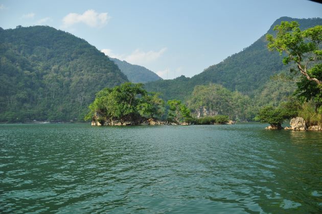 ba be lake in bac kan vietnam - Vietnam adventure vacation packages