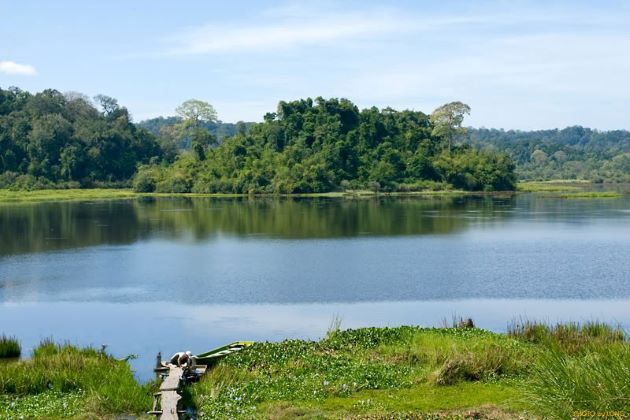 lake at nam cat tien national park