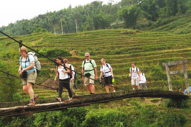 vietnam adventure tours will take you to the mountainous area of sapa