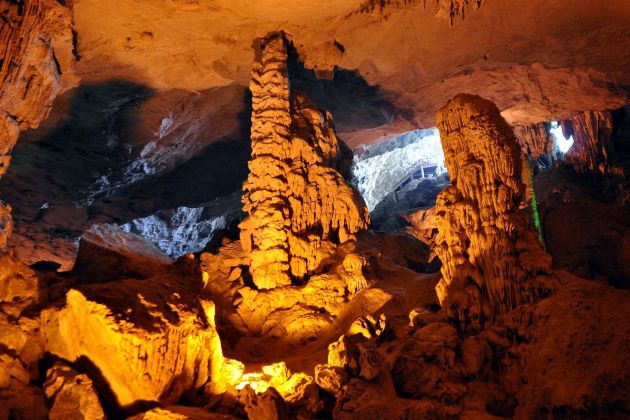 explore the cave of surprise in halong bay
