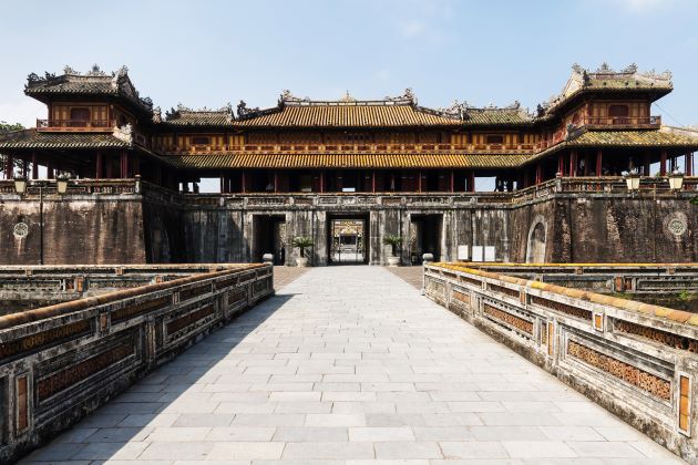 the imperial citadel in hue ancient capital