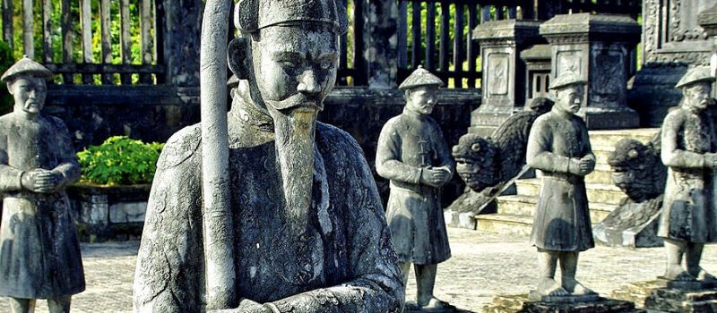 the royal tomb of emperor khai dinh