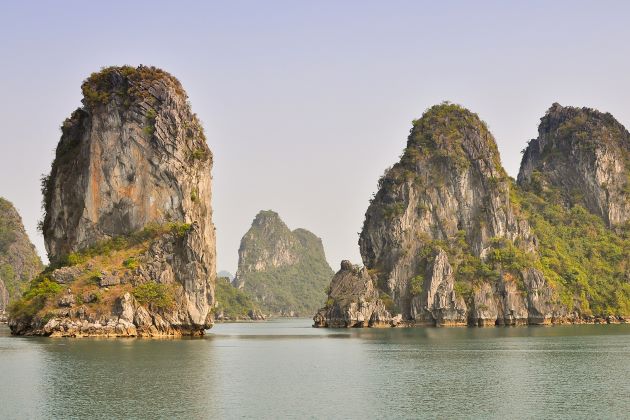 the well-known halong bay of vietnam