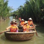 unique vietnam basket boat in hoi an