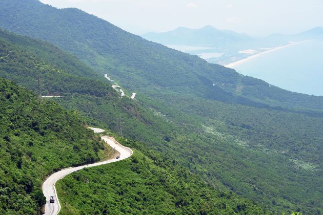 cycling holidays in hai van pass vietnam