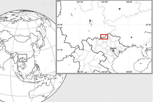 ha giang travel map