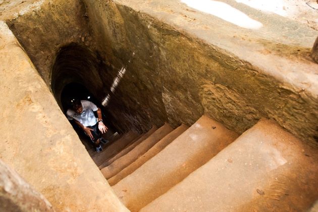 visit cu chi war tunnels - Vietnam luxury tours