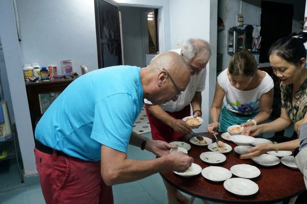 home hosted meal in hue - Vietnam luxury tours