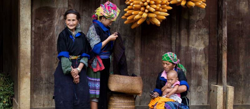 local ethnic minority in sapa vietnam
