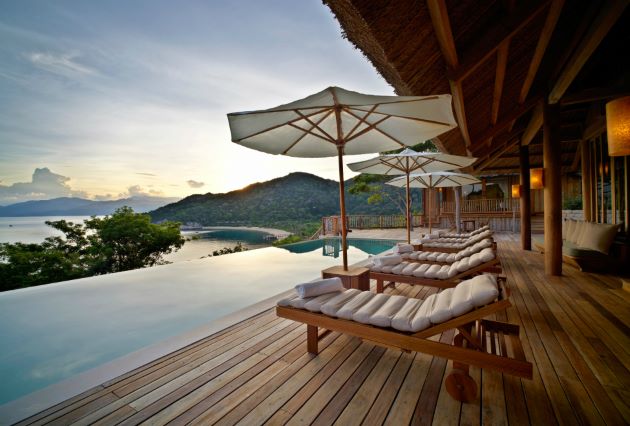 relax at six senses ninh van bay