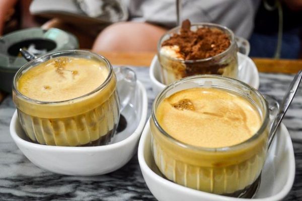 taste unique egg coffee - vietnam luxury tour