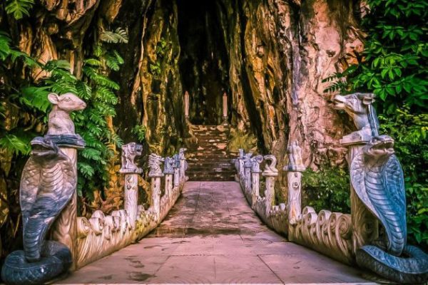 the gate at marble mountain danang