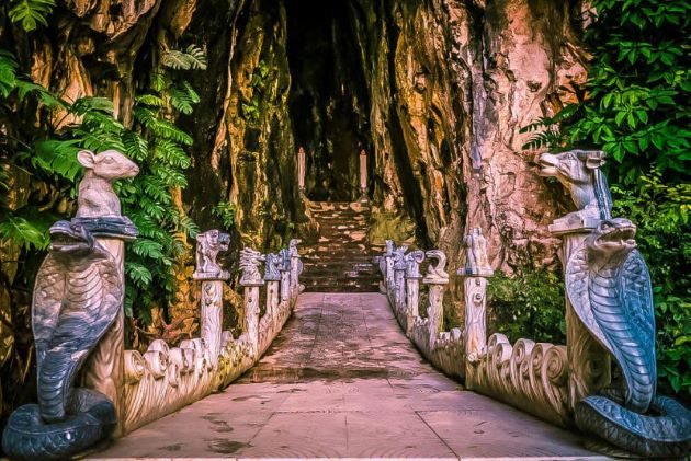 the gate at marble mountain danang