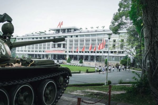 see the reunification palace in saigon vietnam