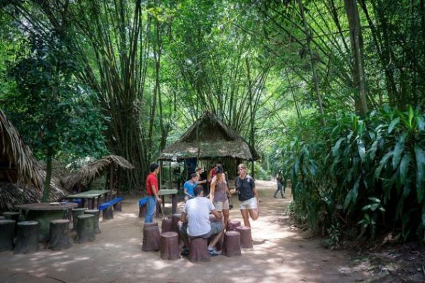 the cu chi tunnels in saigon