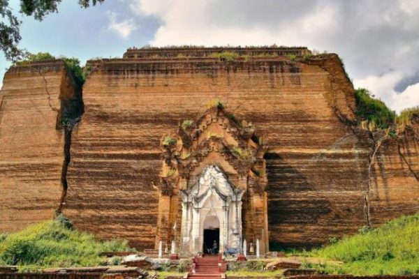 Mingun Pagoda in myanmar