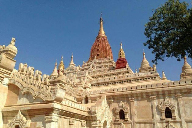 ananda temple in myanmar