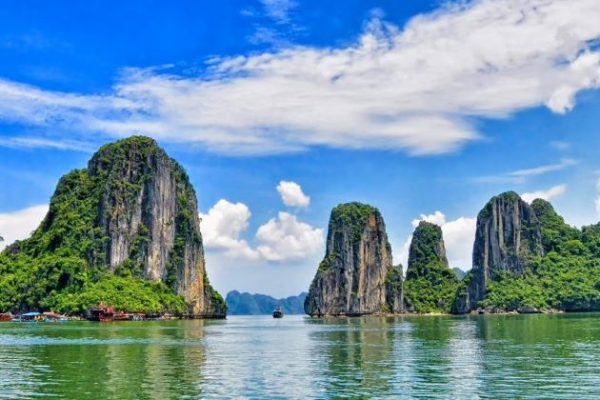 halong bay in quang ninh vietnam