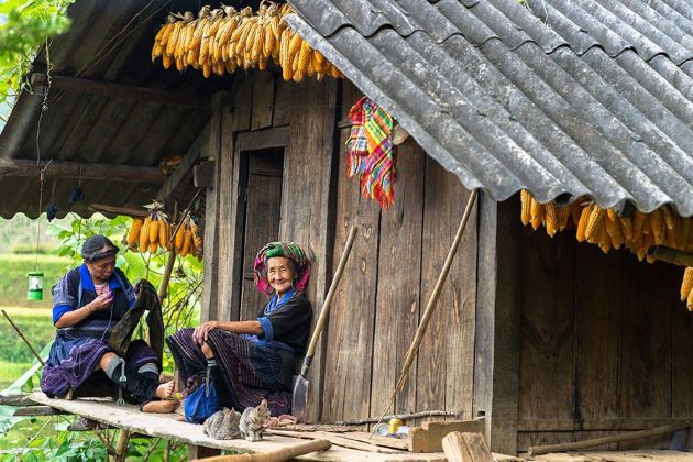 ta van village in sapa north vietnam