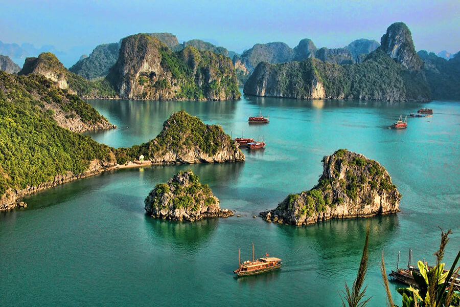 The Magnificent Halong Bay In Vietnam