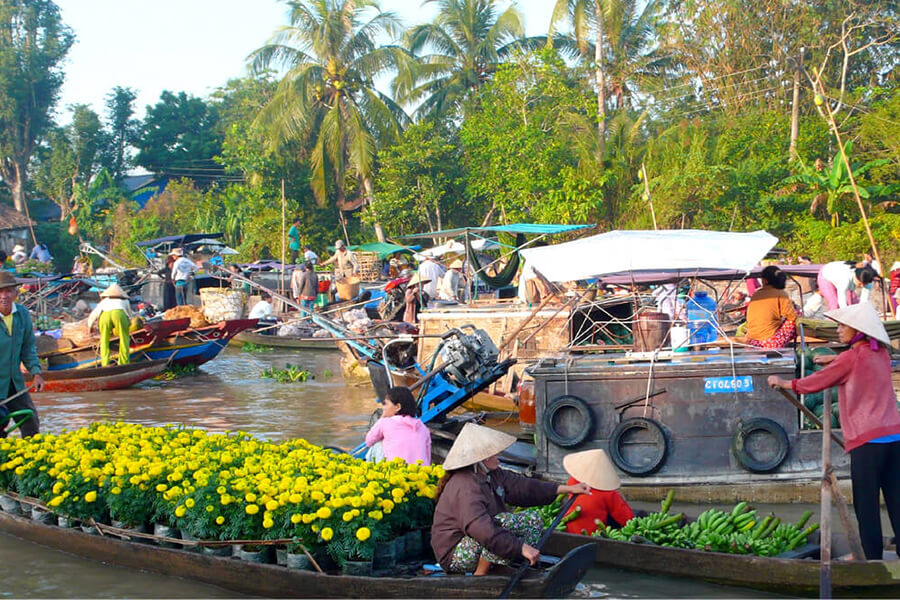 See The Rustic Life Of Local People In Mekong Delta