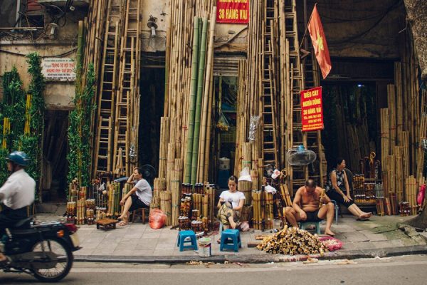 A Corner Of Hanoi Old Quarter Vietnam 21 Day Itinerary