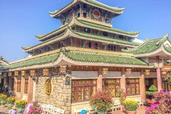 Ba Chua Xu temple in Mekong Delta