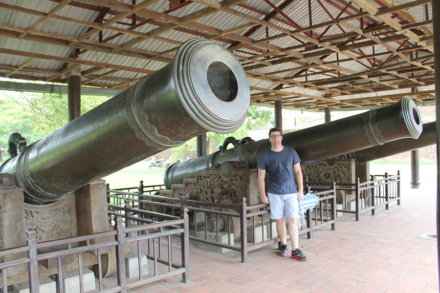 Canons At Hue Imperial City
