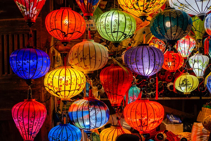 Colorful Lanterns In Hoi An Ancient Town