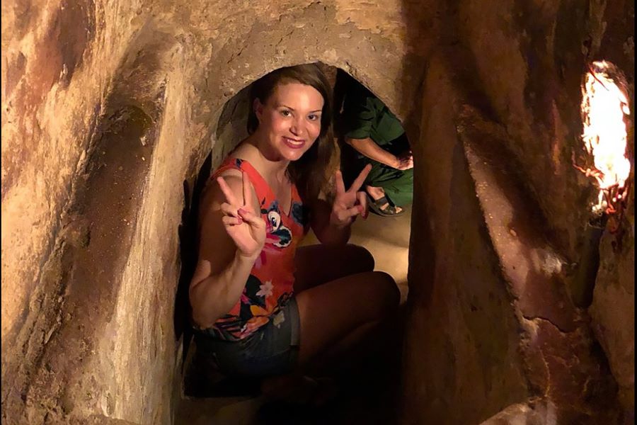 cu chi tunnels in saigon