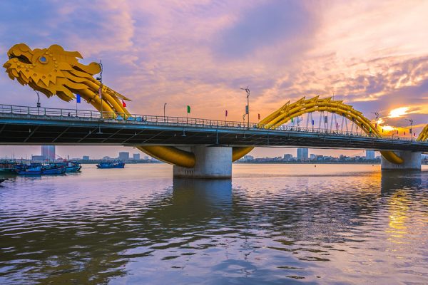 Dragon Bridge In Danang Vietnam Travel Packages
