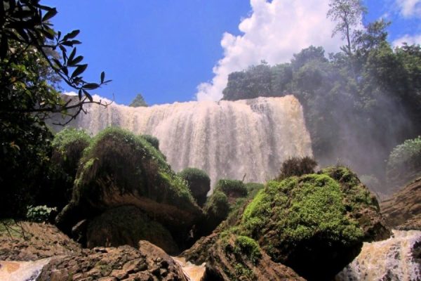 elephant waterfall in dalat