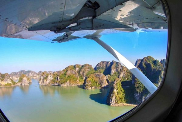 halong bay from the top