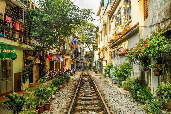 Hanoi Train Street North Vietnam Itinerary 9 Days