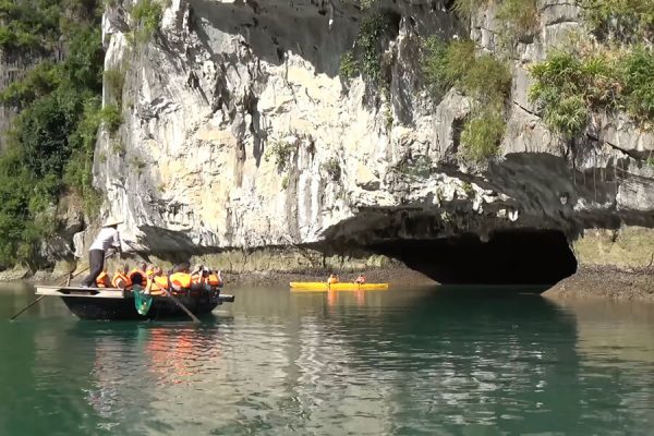 Luon Cave In Halong Bay Vietnam