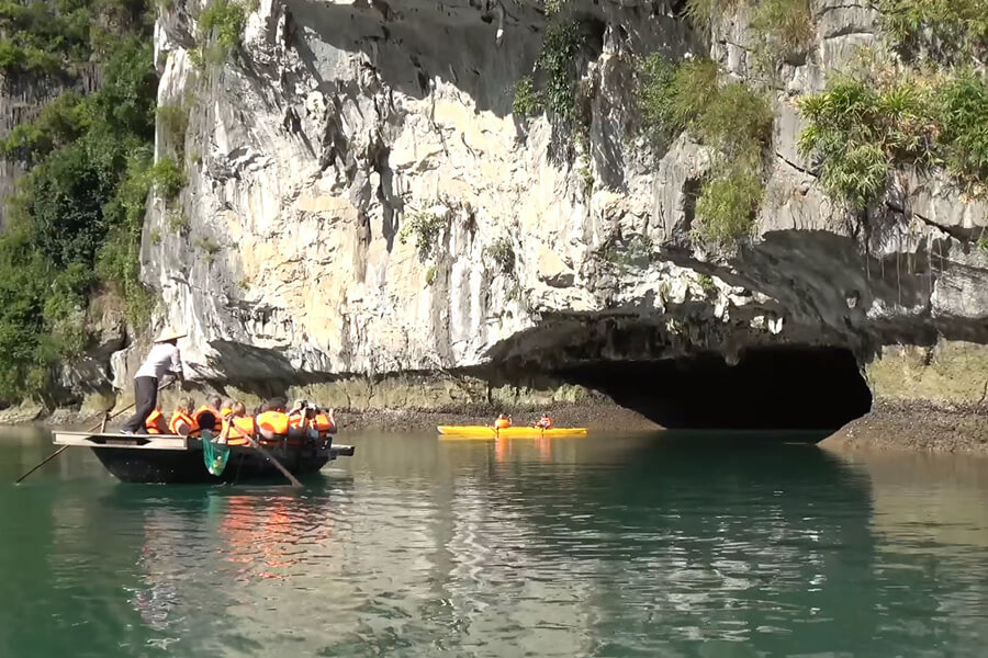 Luon Cave In Halong Bay Vietnam