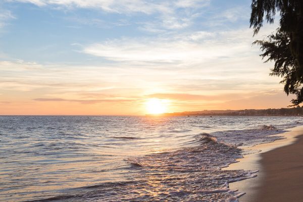 Mui Ne Beach At The Sunset