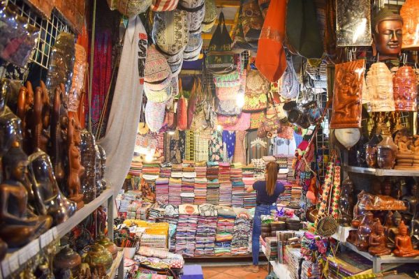 siem reap market scenic cambodia river cruise