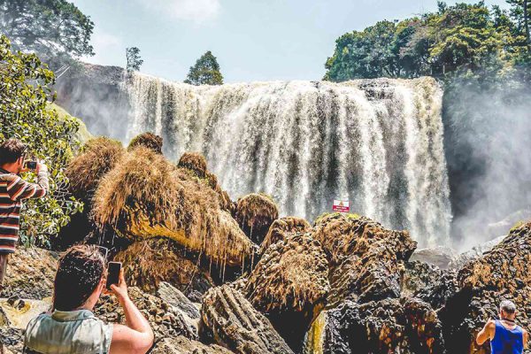 Stunning Waterfall In Dalat