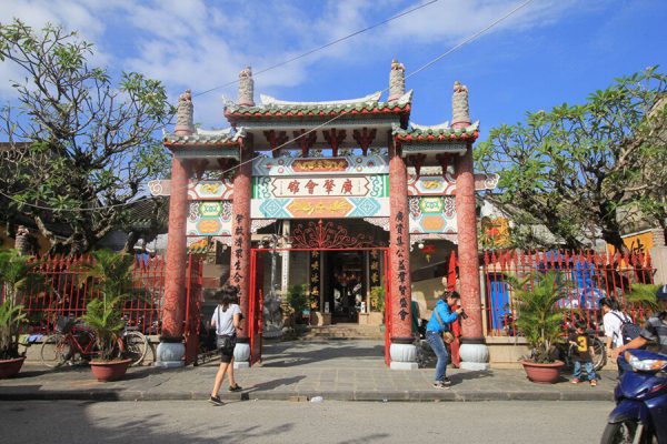 Temple Gate In Hoi An Ancient Town