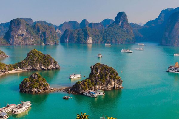 World Heritage Site Halong Bay Vietnam