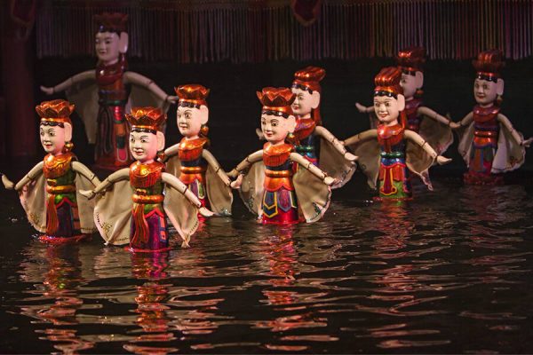 The Unique Water Puppet Show In Hanoi