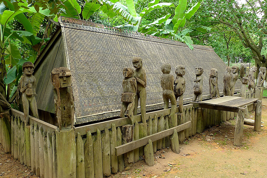 Tombs At Museum Of Ethnology