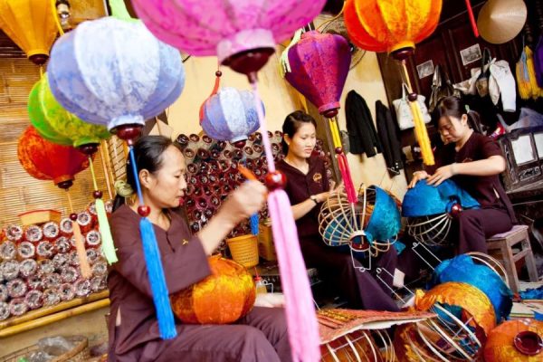 vietnam tour packages to lantern making class