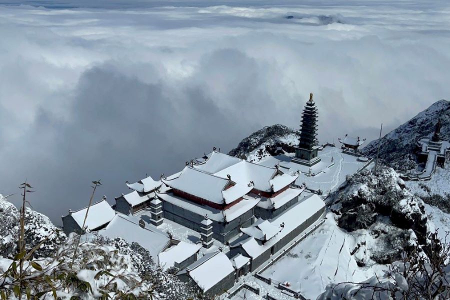 sapa day tour in winter