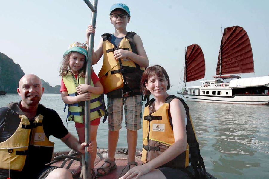 vietnam family holidays to halong bay