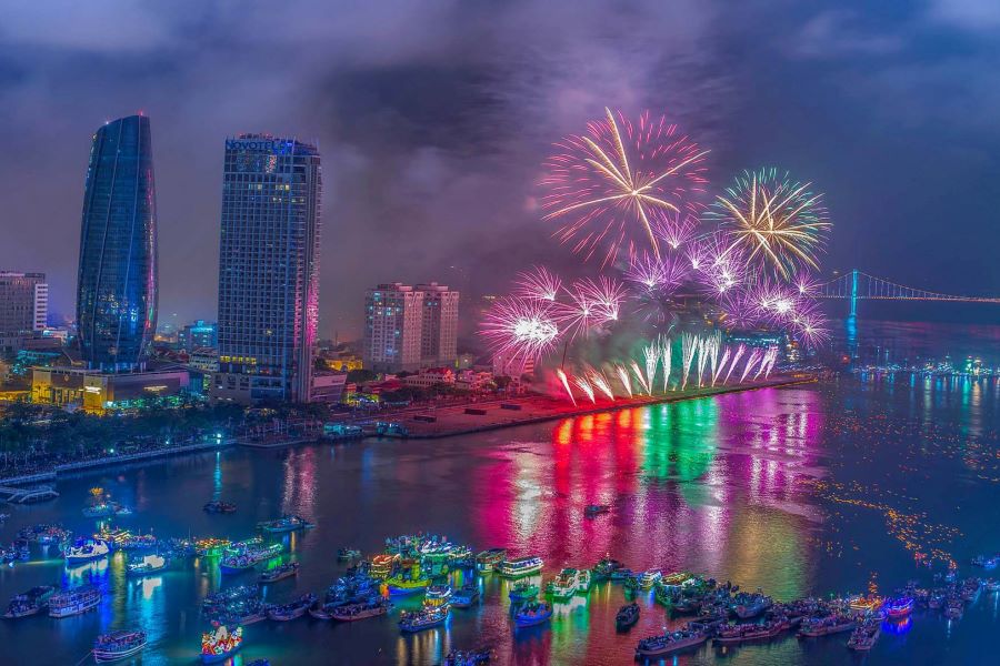 danang day tours to danang international firework festival